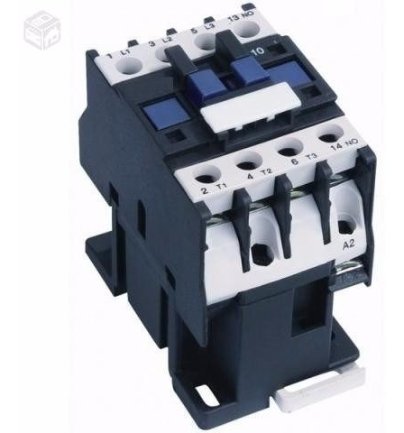 Contactor Tripolar 50a 12/24/110/220/380v 1 Aux Na Thomelec