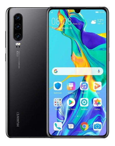Huawei P30 Dual SIM 128 GB Black 6 GB RAM