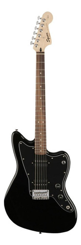Guitarra eléctrica Squier by Fender Affinity Series Jazzmaster HH de álamo black poliuretano brillante con diapasón de laurel indio
