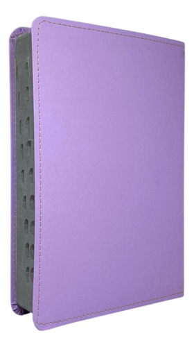 Bíblia Sagrada Lilas Com Índice Gigante Com Harpa