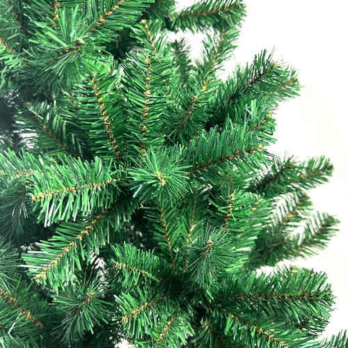 2.1m De Árbol De Navidad Artificial Verde Pino 1346 Ramas