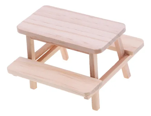 Para Modelo De Banco De Escritorio 1:12, Taburete De Mesa