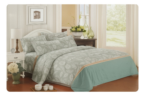 Juego De Sábanas Queen Casa Mundo Super Suave 3800 Hilos N 1