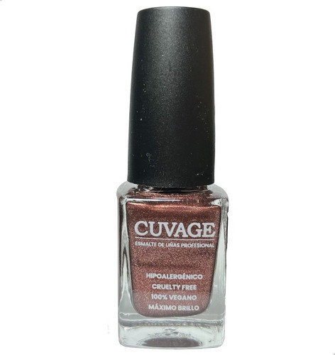 Esmaltes De Uñas Tradicional Sin Tacc Cuvage Pro Keratine Color #146 Cobrizo Cueva de las manos metalizado