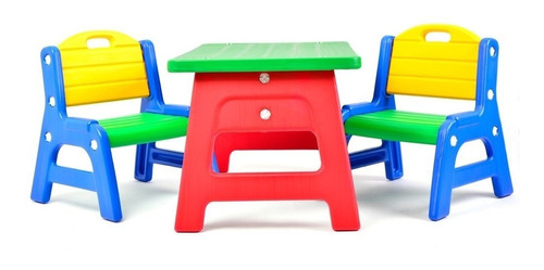 Mesa Y Sillas Infantiles Mesa Infantil Con 2 Sillas Me