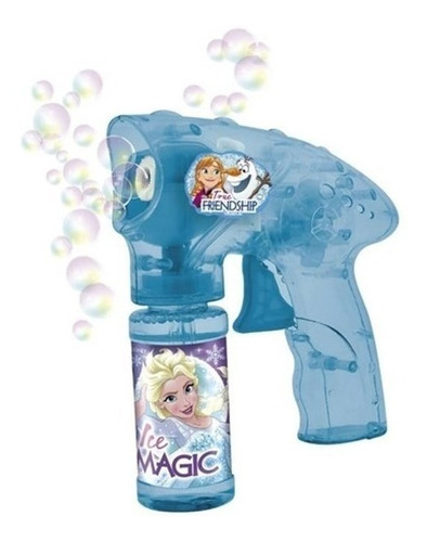Frozen Magic Bubbles Burbujero Automatico C/luz Ditoys 2415