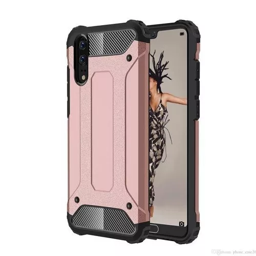 Protector Funda Huawei P20 Pro Super Reforzado Rosado