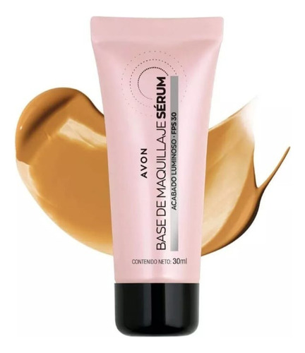 Avon Base De Maquillaje Liquida Sérum Luminosa Fps30 Avon Tono Nude