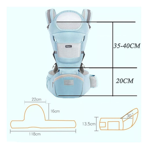 Mochila Portabebés Ergonómica De 0 A 36 Meses