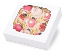 Comprar Cajas De Panadería Moretoes 45pcs, Cajas Para Galletas De 8x