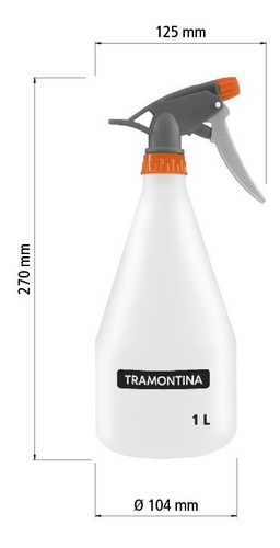Pulverizador Fumigador Manual 1 Litro Jardin Tramontina