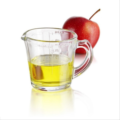 2 Jarra Medidora De Vidrio Taza De 240ml Y 500 Ml Pyr-o-rey