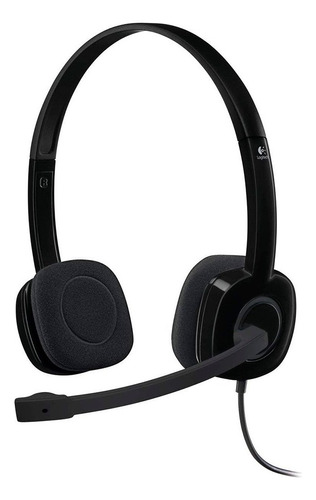 Logitech H151 Headset Auricular Vincha Micrófono Pc Ps4 Mini