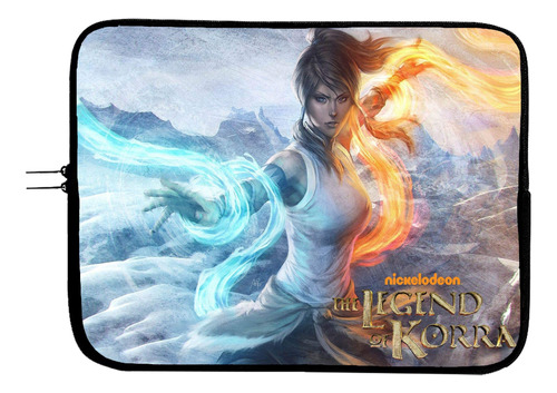 Funda Para Portatil 13  Diseño Leyenda Korra