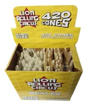 Comprar Lion Rolling Circus Conos Mix 420 King Size Caja X 420 Conos