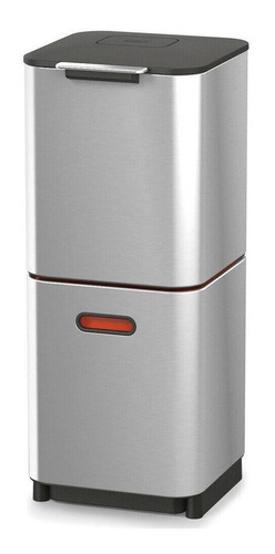 Lixeira Dupla Separação 40litros Inox Totemmax Joseph Joseph