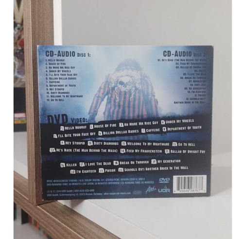 Cd Alice Cooper Raise The Dead Live From Wacken Triplo