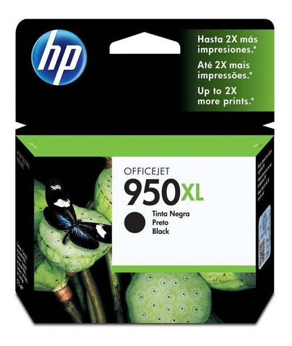 Cartucho Hp 950xl Negro Original (cn045al) (b)