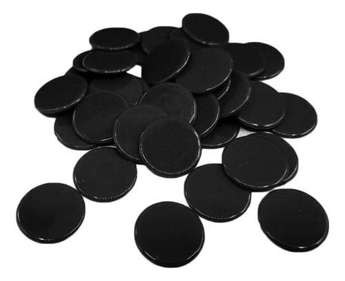 2 X 100 Pcs Fichas De Moedas Cor Sólida Casino