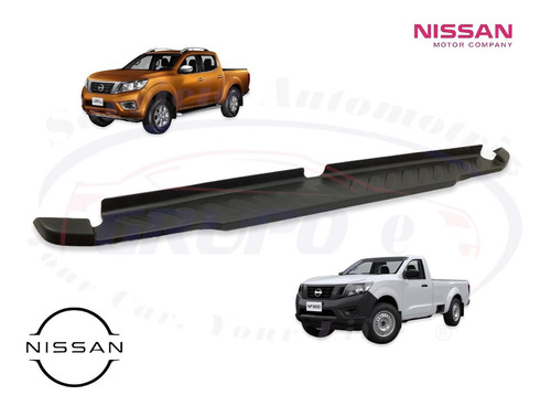 Moldura Defensa Trasera Nissan Np300 Frontier 2016 Al 2020 