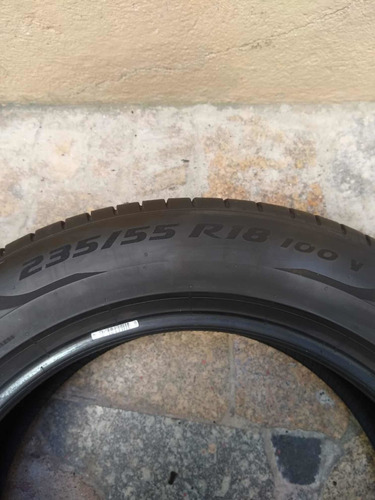 Pneu 235/55r18 100v Pzero Pirelli Usado (Usado)