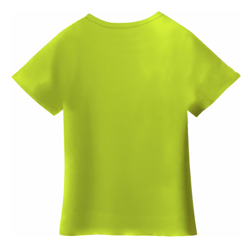 Playera Infantil Deportiva Niño 100% Poliester Colores Neon