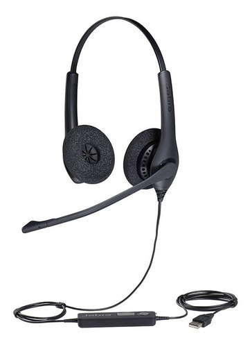 Audifono Jabra Biz 1500 Duo Usb Black (1559-0159)