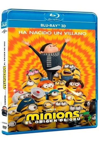 Minions: Nace Un Villano  Blu Ray Bd25 Latino