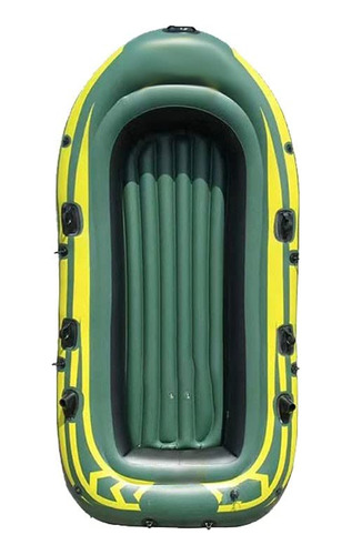 Bote Inflable Para 4 Personas Army Green