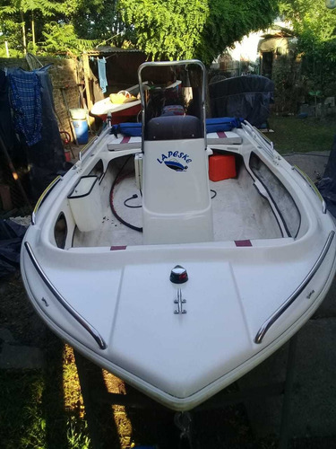 Lancha Bahamas 400 + Yamaha 15hp 2t Como Nueva Oportunidad