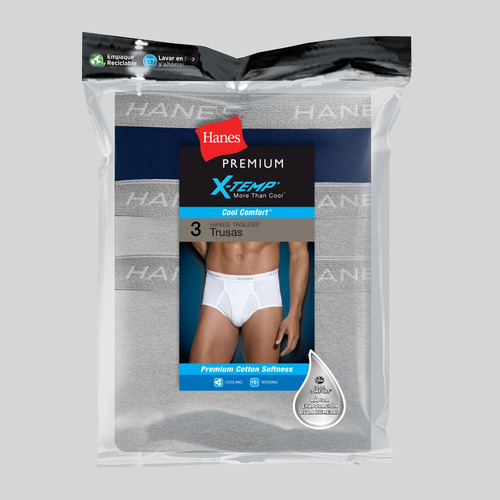 Hanes Premium Trusa 7963px9 Con Tecnología X-temp Hombre P3