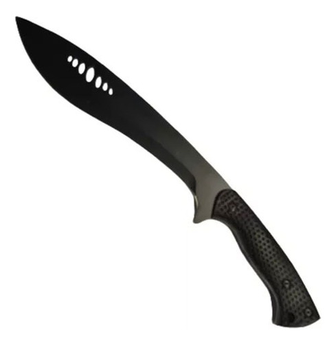 Machete Kukri Táctico Resistente Hoja Curva Antideslizante