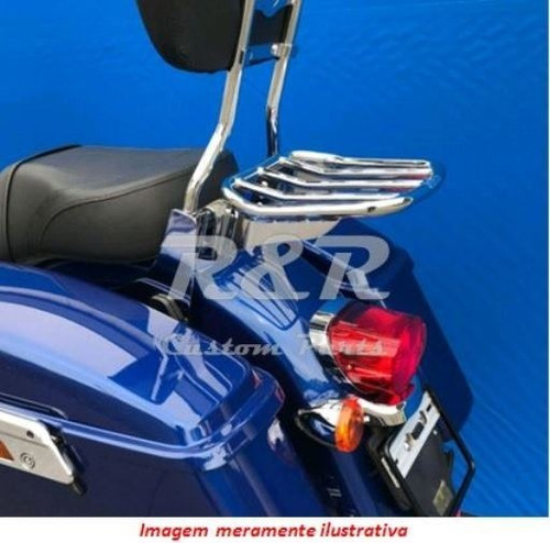 Sissy Bar Encosto Garupa Harley Switchback Fixo