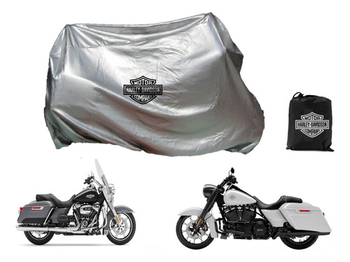 Funda Afelpada Para Hd Road King 100% Impermeable 