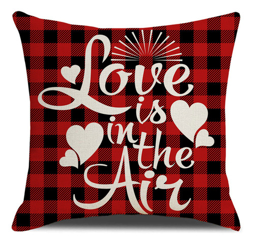 Funda De Almohada En U Para El Día De San Valentín, Diseño D