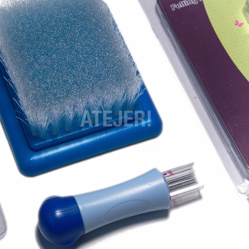 Imagen 7 de 10 de Kit Combo Aguja Punzón De 7 Agujas + Base Para Fieltro