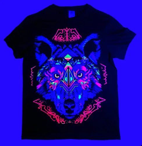Playeras que brillan en la oscuridad hotsell