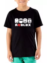 Camiseta Basica Camisa Roblox Boy MMORPG Gamer Game Unissex Geek