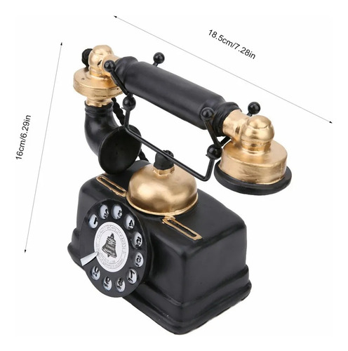Ornamento Retrô Com Botões Para Decoração De Telefone Com Ca