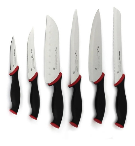 Imagen 4 de 7 de Cuchillo Carne 11 Cm Magefesa Barrientos Acero Inox Palermo