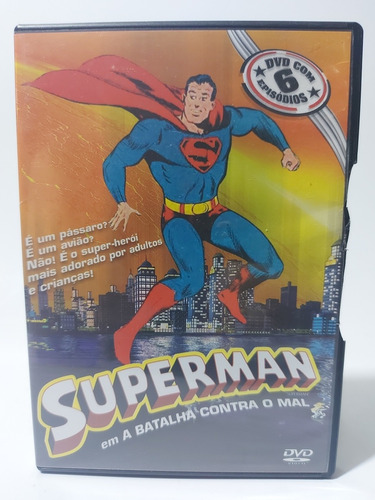 Dvd Superman - A Batalha Contra O Mal - Original 