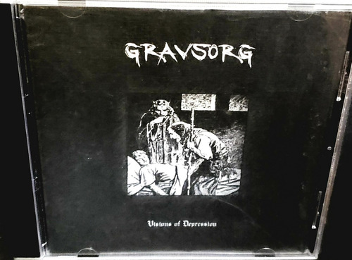 Gravsorg - Visions Of Depression Cd ( Life Is Pain Sortsind)