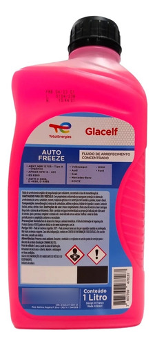Aditivo Para Radiador Total Glacelf Auto Freeze Concentrado