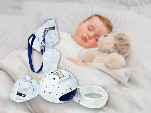 Nebulizador Inalador Compressor Infantil Urso Incoterm