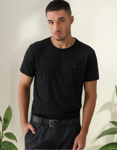 Camiseta Tommy Hilfiger Masculina Cotton Preta - Original