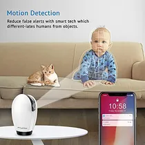 Comprar Pt Camara Seguridad Para Hogar Deteccion Movimiento Wifi