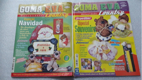 Goma Eva Lote De 9 Revistas. Se Vende Lote Completo. Muy Bue