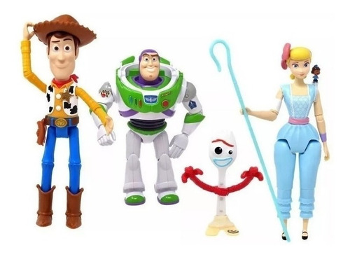 Toy Story 4 Kit De Aventuras Pack De 5 Figuras Articuladas