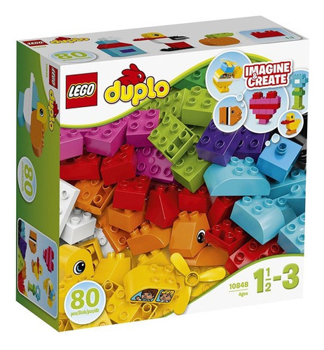 Lego Duplo 10848 - Minhas Primeiras Peças - 80 Peças - Raro