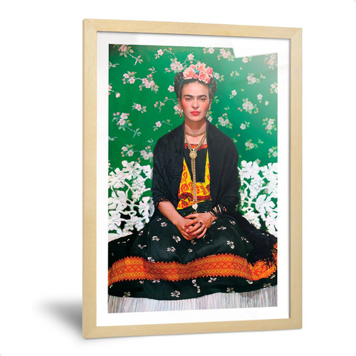 Cuadro Frida Kahlo Moderno Decorativo Para Regalar 35x50cm